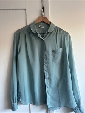 CAMPUS CASUALS Vintage Peter Pan Collar Top